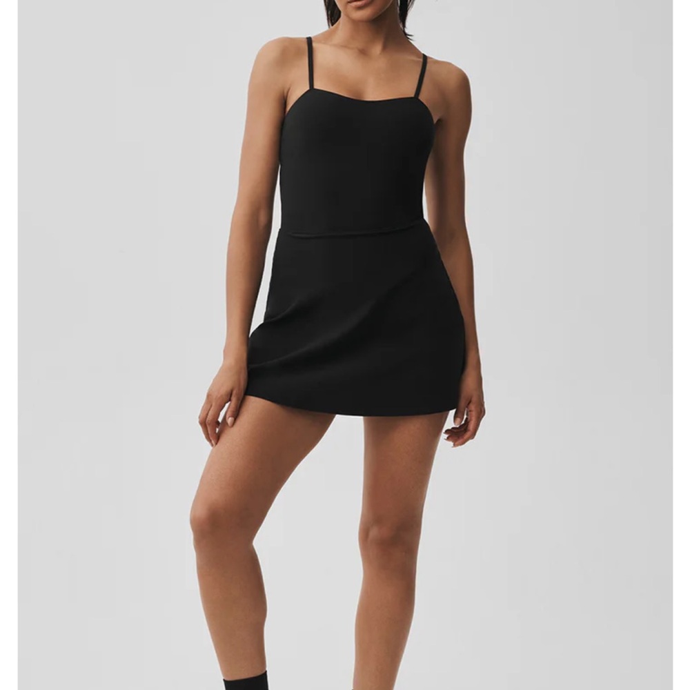 ALO Yoga Alosoft Courtside Tennis Dress  Size M